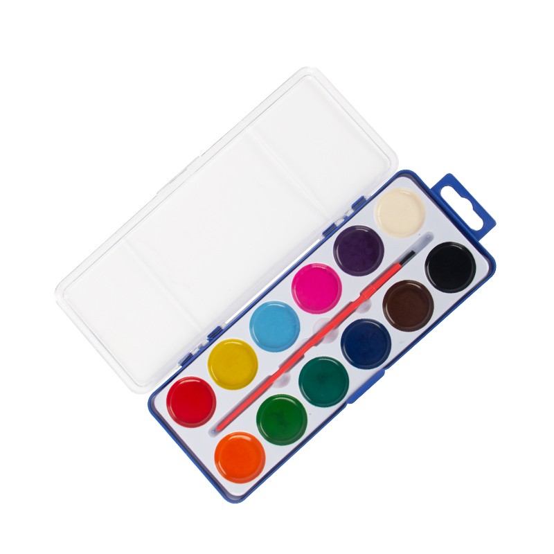 12 Colors Watercolor Paint Set With Gift Box